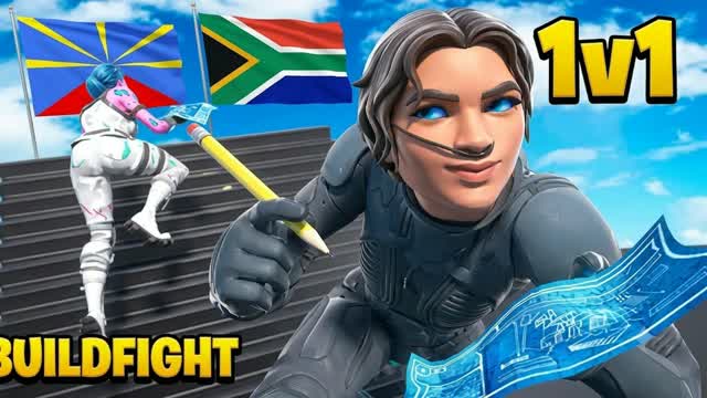 1v1 Build fight RE MRU ZA — Fortnite Creative map cover art