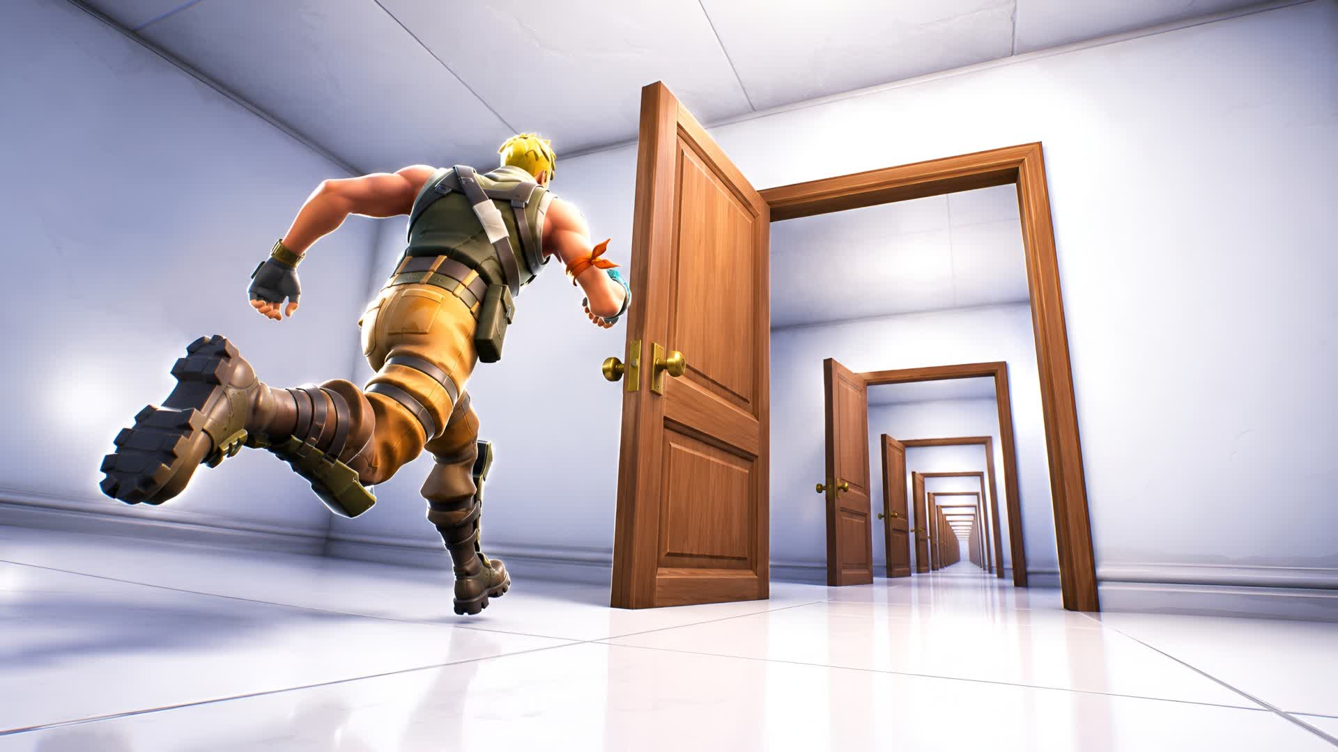 FIND THE CODE! [20 ROOMS] — Fortnite Creative map