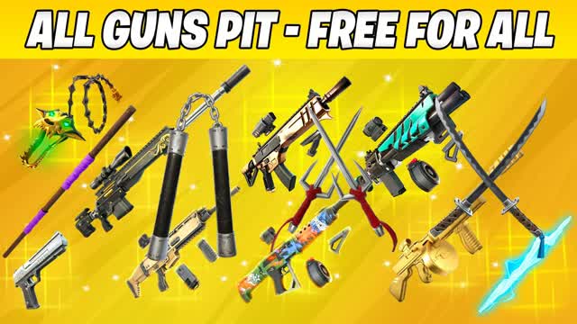 TMNT ⭐WEAPONS - FREE FOR ALL — Fortnite Creative map