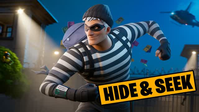 Gefängnis Hide and seek — Fortnite Creative map cover art