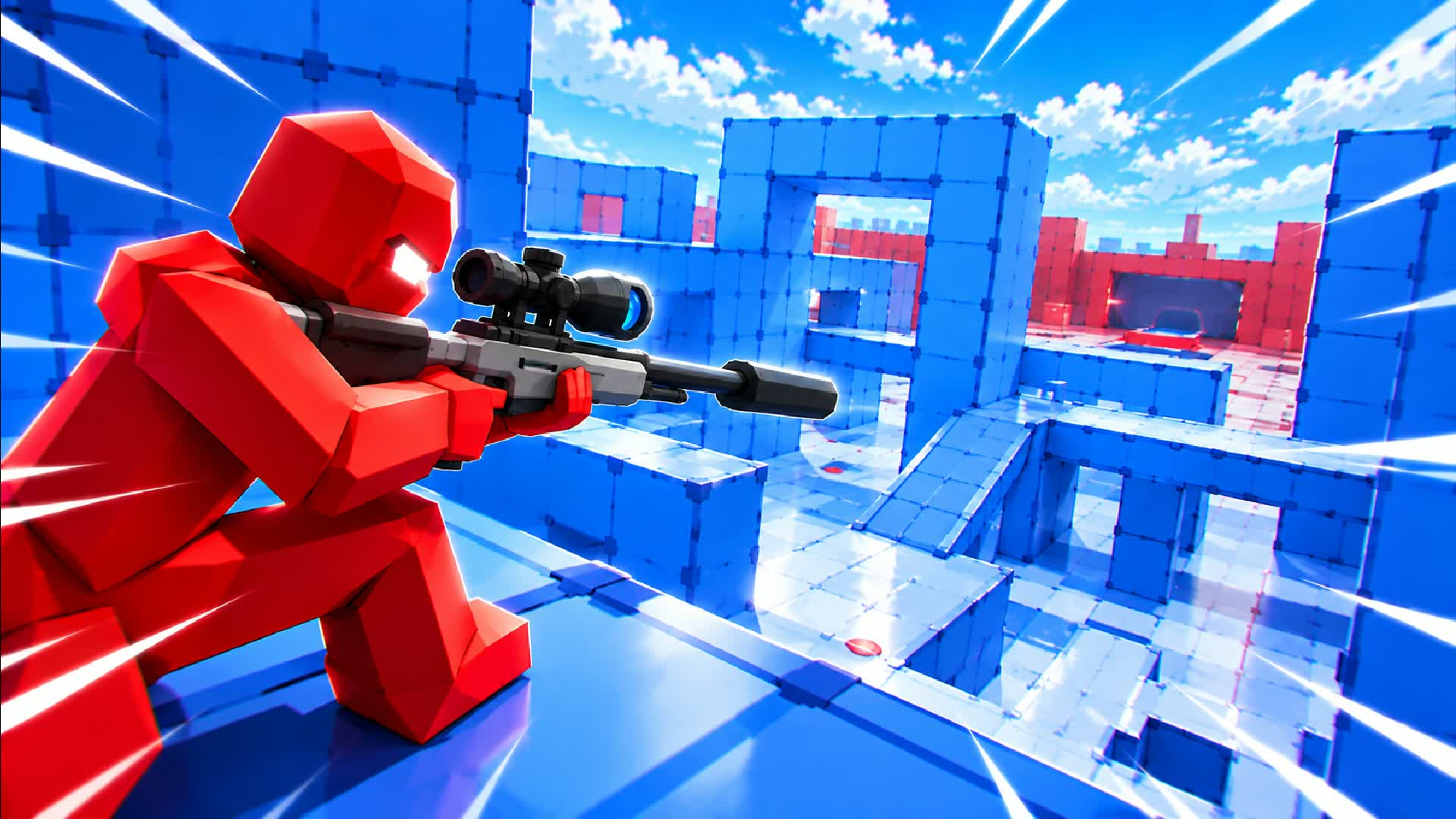 RED VS BLUE 🔴🔵 JULI TIMGI — Fortnite Creative map