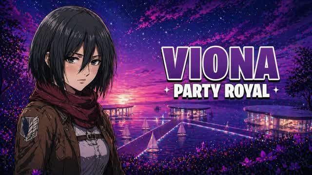 VIONA PARTY ROYAL — Fortnite Creative map cover art