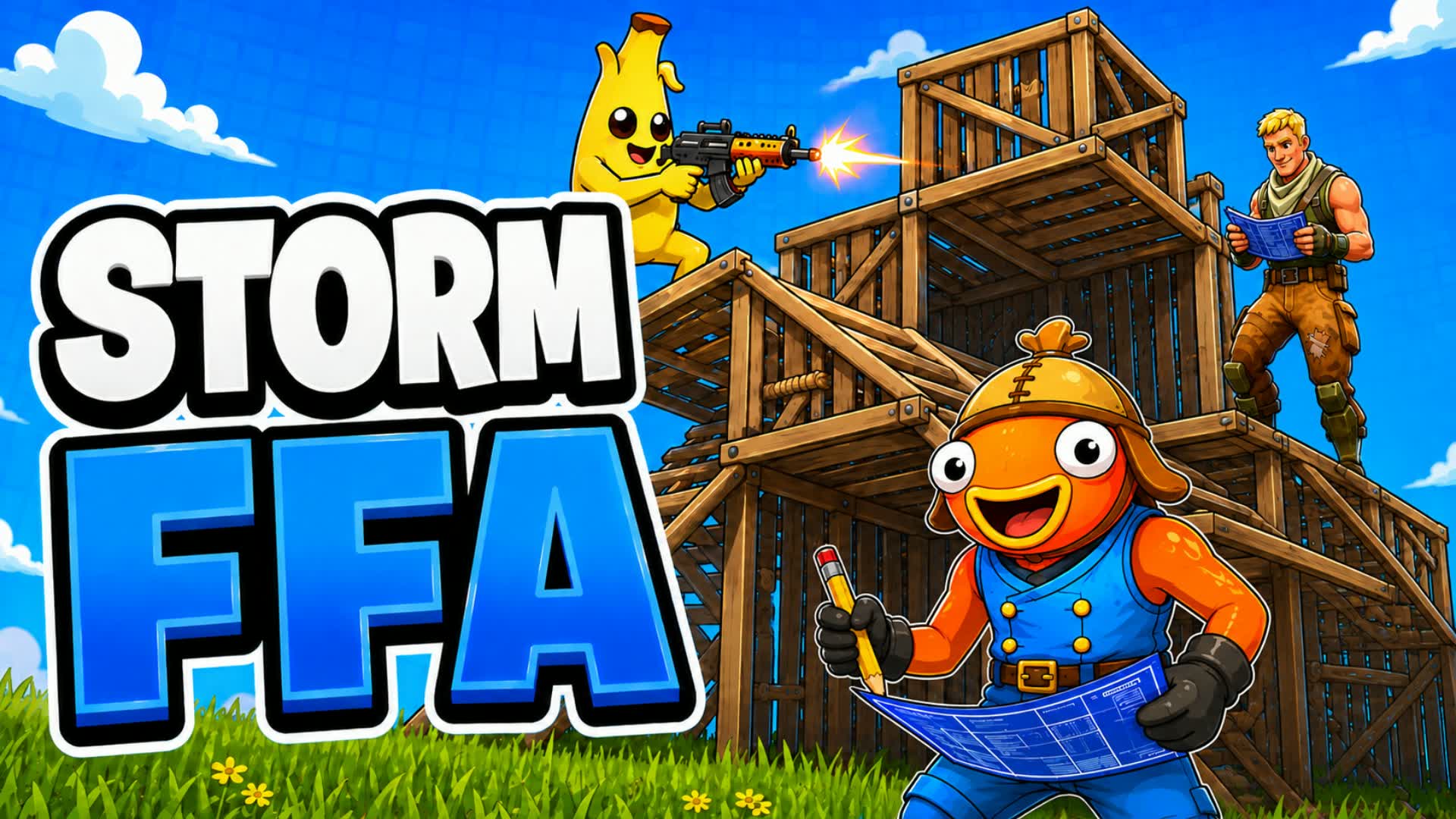 Storm FFA رایگان برای همه — Fortnite Creative map