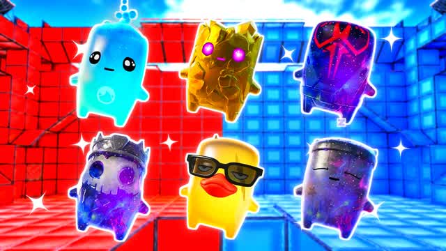 RED VS BLUE SILVER NOTCH 🔴🔵 — Fortnite Creative map