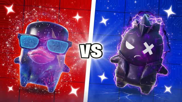 RED RVB VS BLUE 🔴🔵 — Fortnite Creative map cover art