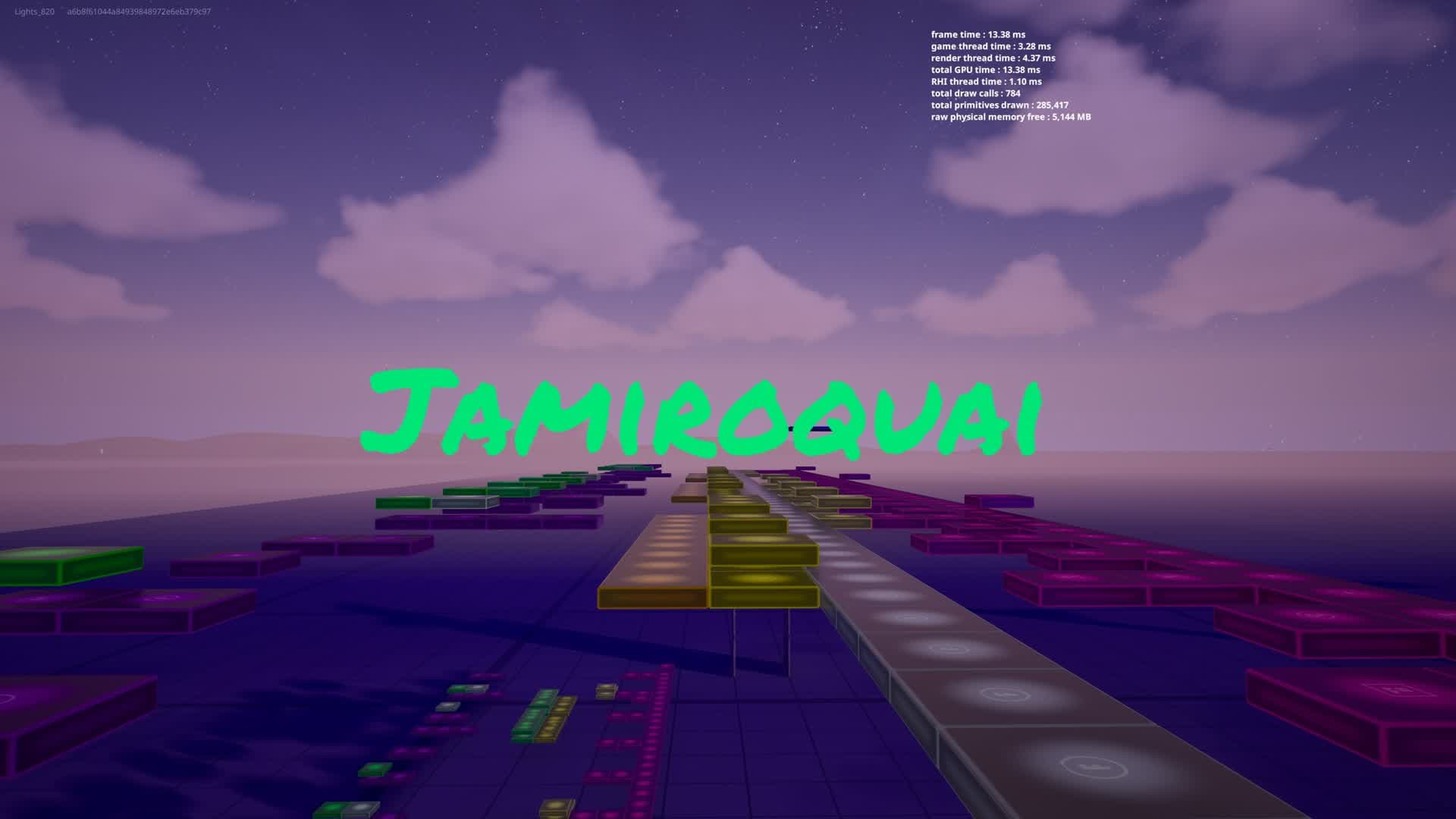 Jamiroquai Music Blocks — Fortnite Creative map
