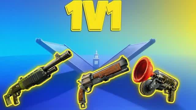 CRAZY 1V1 — Fortnite Creative map cover art