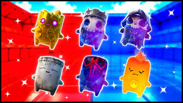 RED VS BLUE UNITY DRIVE 🔴🔵 — Fortnite Creative map