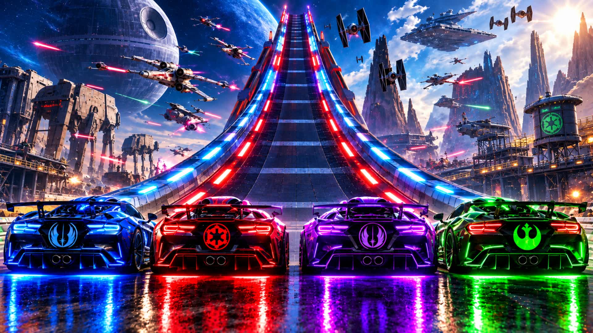 🏎️Ramp Rush: Car Jump🏎️ — Fortnite Creative map