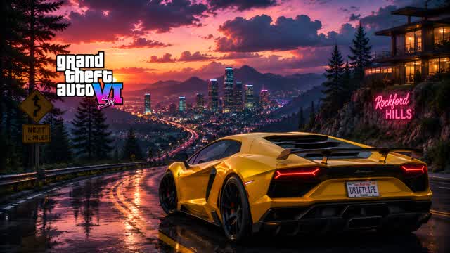 GRAND THEFT AUTO VI 🌴SUPER GTA6 🌴 — Fortnite Creative map cover art