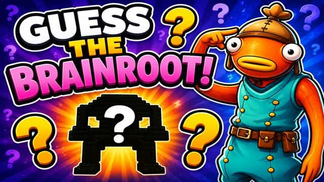 Brainrot Guess — Fortnite Creative map