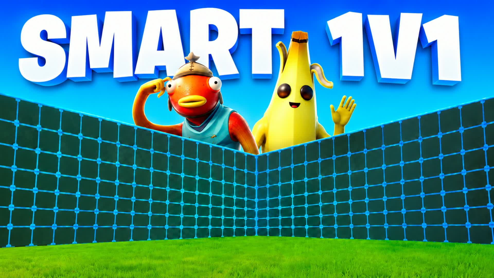SMART 1V1 FFA - ALL WEAPONS & RIDES — Fortnite Creative map