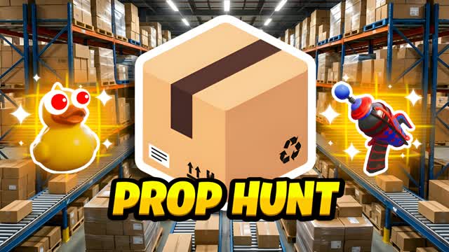 AMAZING PROP HUNT 📦 — Fortnite Creative map