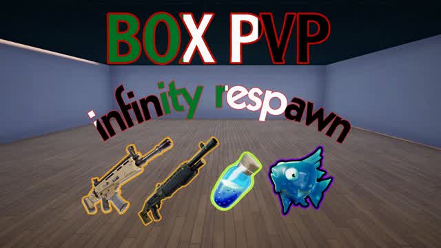 ⭐BOX FIGHT INFINITY RESPAWN⭐ — Fortnite Creative map cover art