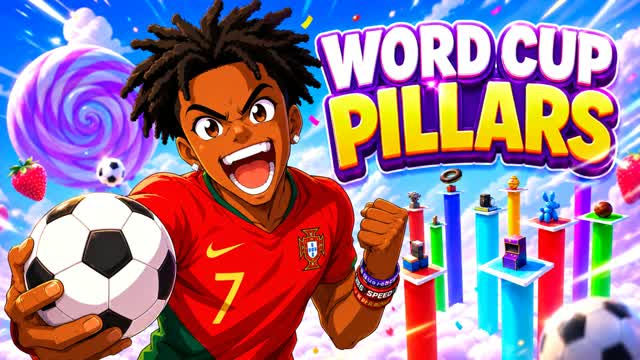 WORLD CUP PILLARS — Fortnite Creative map cover art