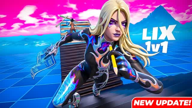 LIX 1V1 BUILD FIGHT — Fortnite Creative map cover art