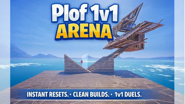 Plof 1v1 Arena — Fortnite Creative map cover art