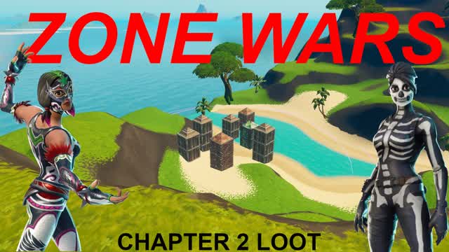 7 PLAYERS ZONE WARS — Fortnite Creative map cover art
