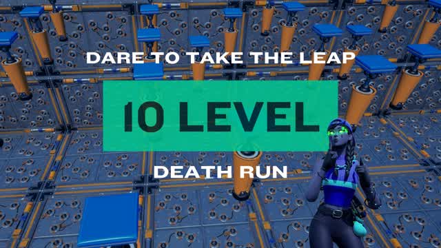 RageQuit Death RUN — Fortnite Creative map cover art