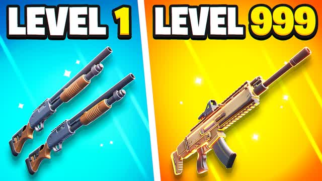 🏭OG FACTORY GUN GAME🎯ONE SHOT — Fortnite Creative map cover art