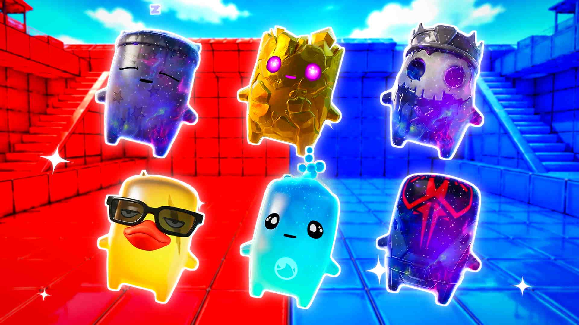 RED VS BLUE NORTHBOUND CODE 🔴🔵 — Fortnite Creative map