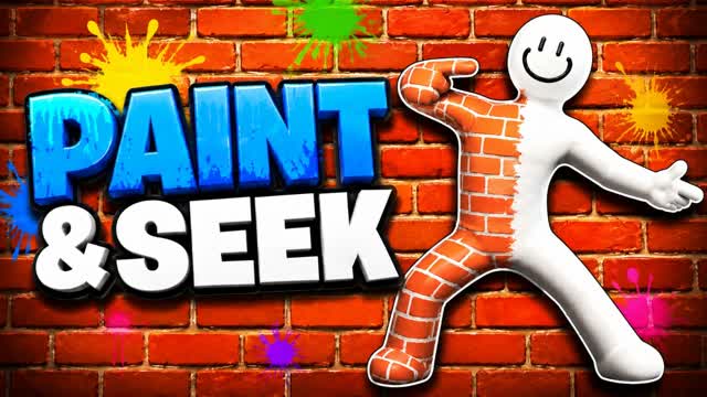 CHAMELEON PAINT AND SEEK — Fortnite Creative map cover art