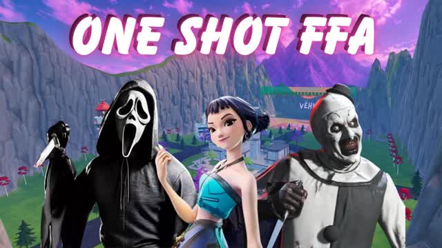 One SHot FFA — Fortnite Creative map