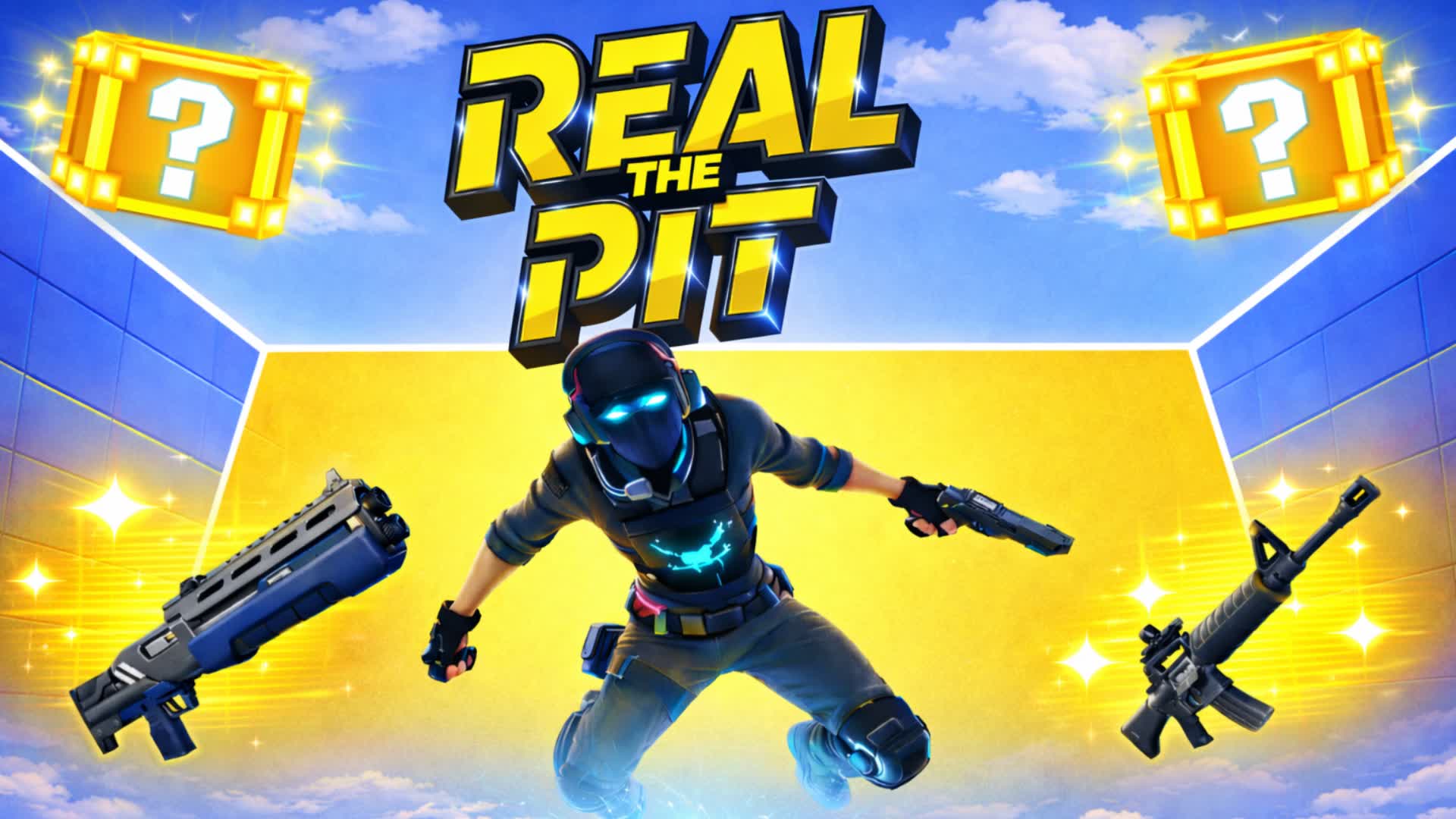 REAL THE PIT - FREE FOR ALL — Fortnite Creative map