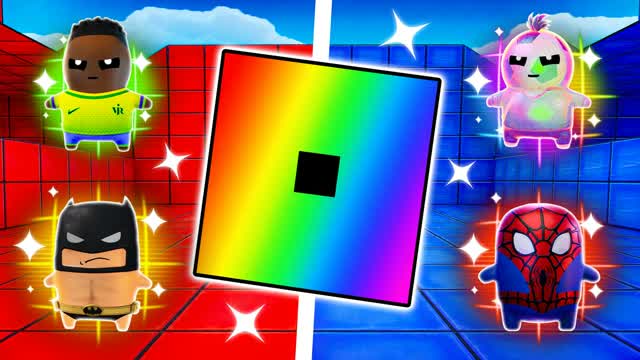 RED VS BLUE SWAP SPRITES 🔴🔵 MAIN — Fortnite Creative map cover art