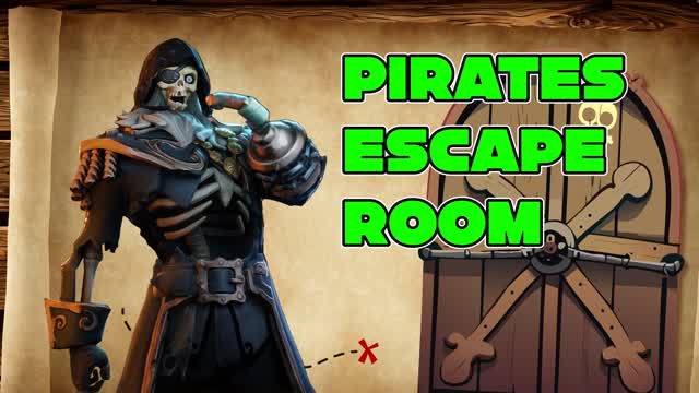 🏴‍☠️ Pirates Escape Room — Fortnite Creative map