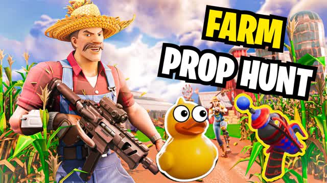 FARM PROP HUNT — Fortnite Creative map cover art