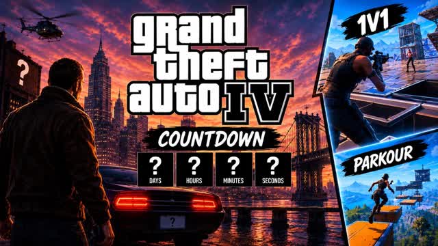 GTA VI Countdown — Fortnite Creative map