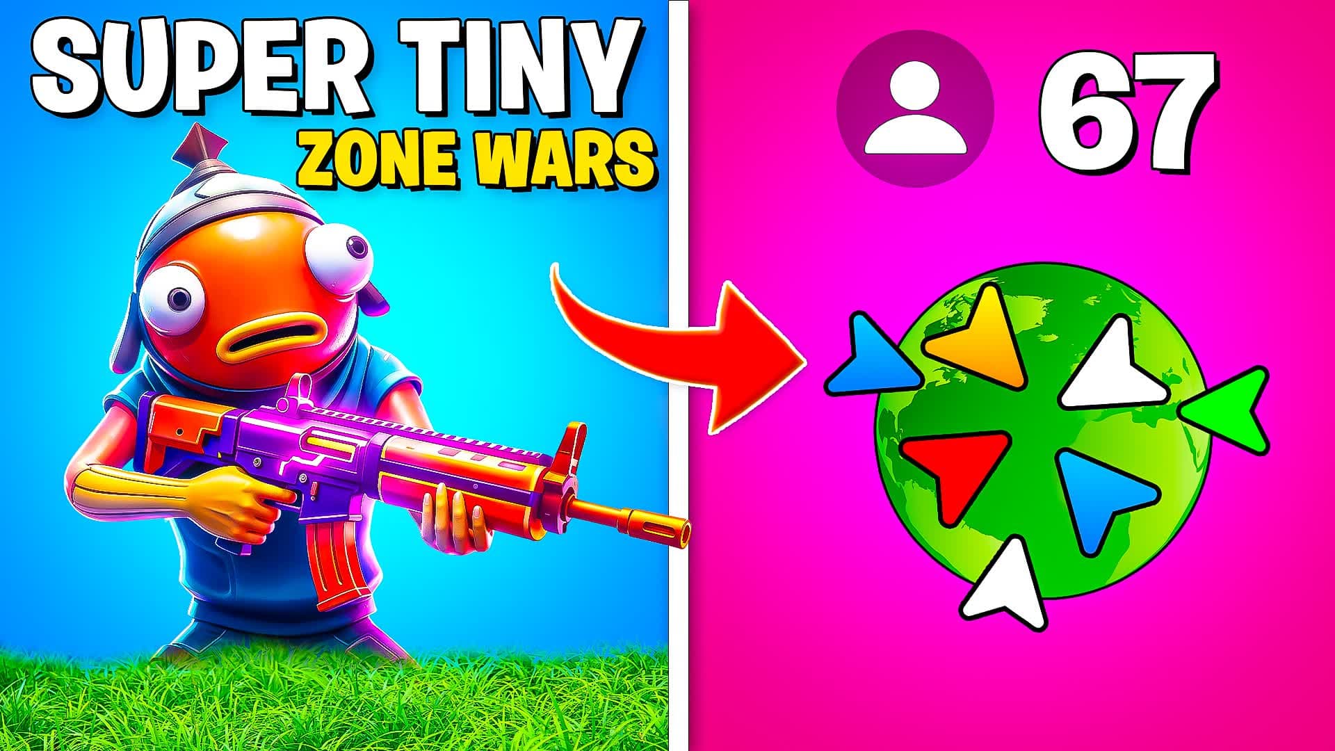 SUPER TINY ZONE WARS — Fortnite Creative map