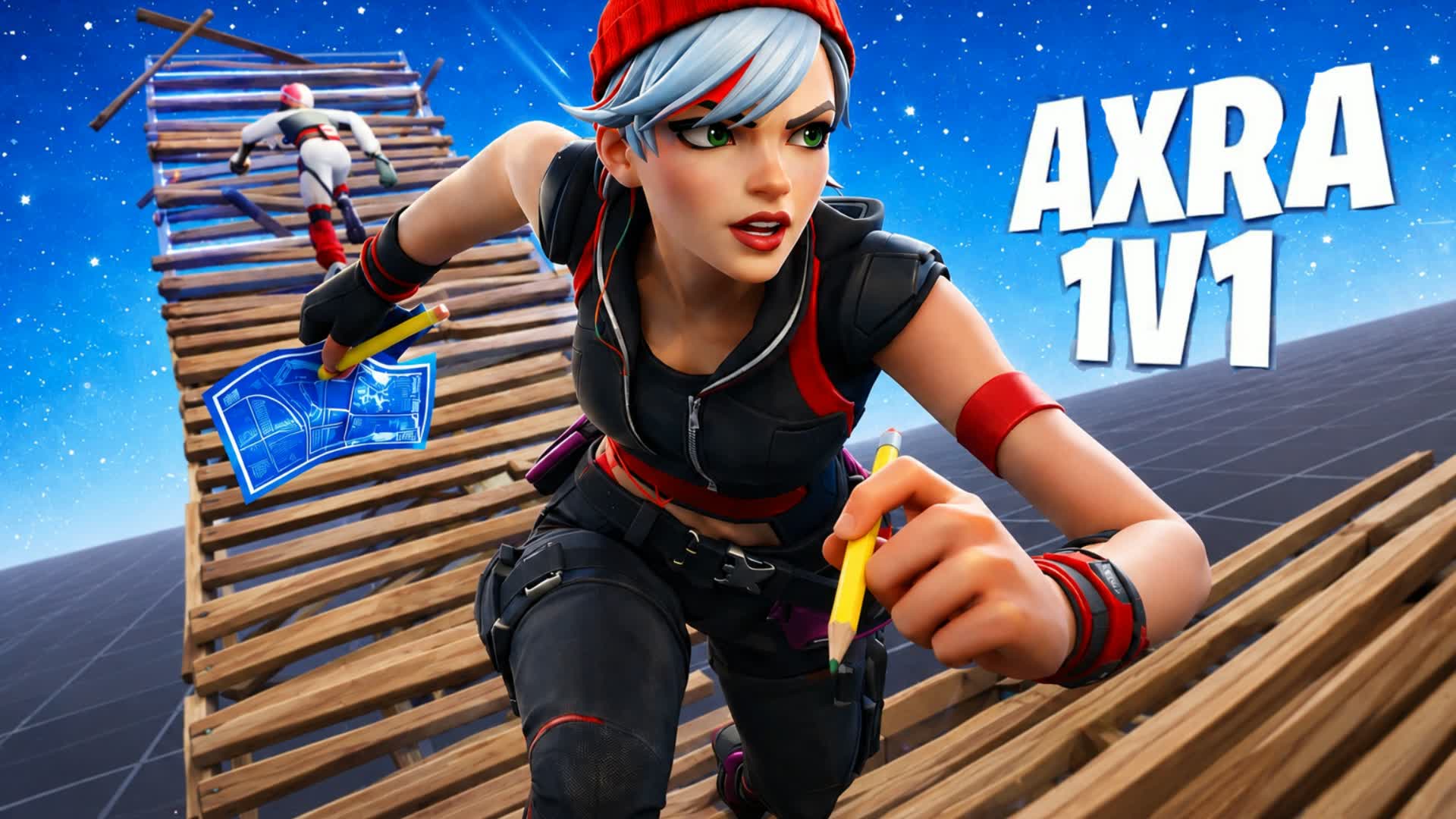 1V1 BUILD FIGHTS(AXRA) — Fortnite Creative map