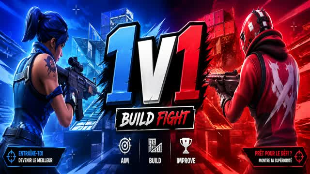 1V1 FRACTAL — Fortnite Creative map