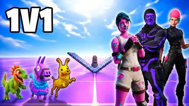 1V1V1 W SIDEKICK — Fortnite Creative map
