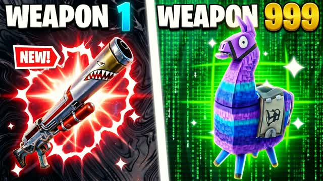 ⭐ STARS W GUN GAME 🎯ONE SHOT — Fortnite Creative map