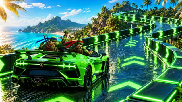 MEGA CAR JUMP - CAR GAME — Fortnite Creative map cover art