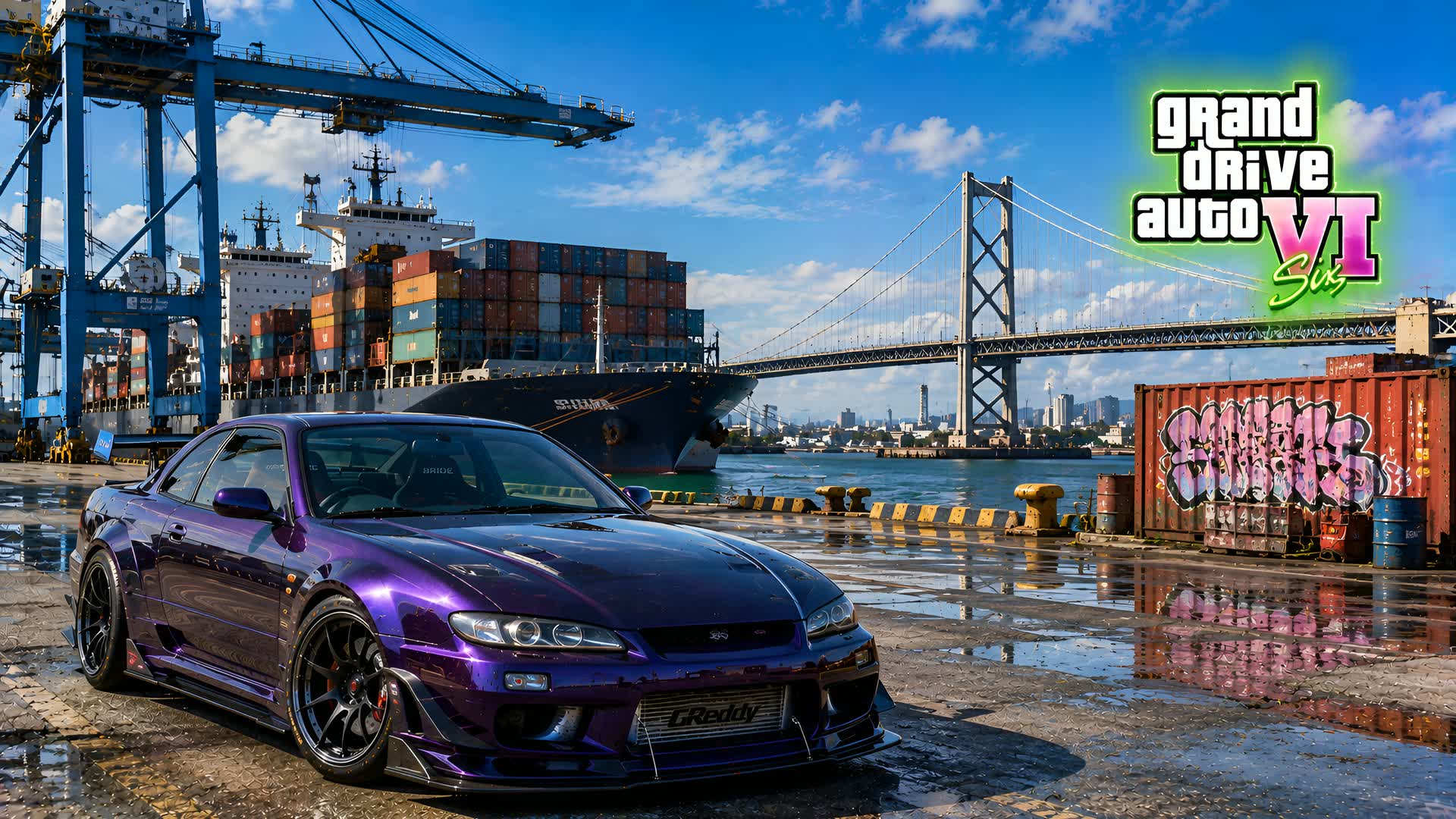 🌴GDA 6🌴 GRND DRIVE AVTO 6 ocean — Fortnite Creative map