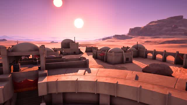 Desert Explorer — Fortnite Creative map cover art