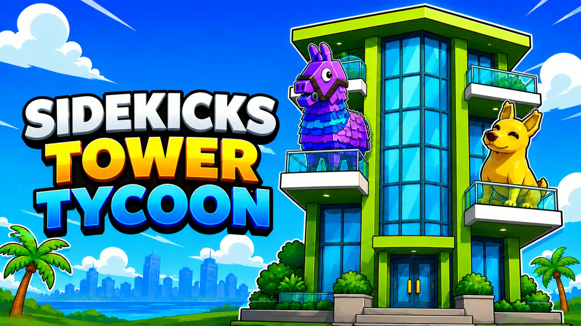 SIDEKICKS TOWER TYCOON — Fortnite Creative map