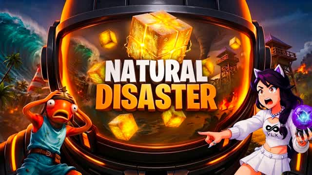 VLX Survival Natural Disaster — Fortnite Creative map cover art