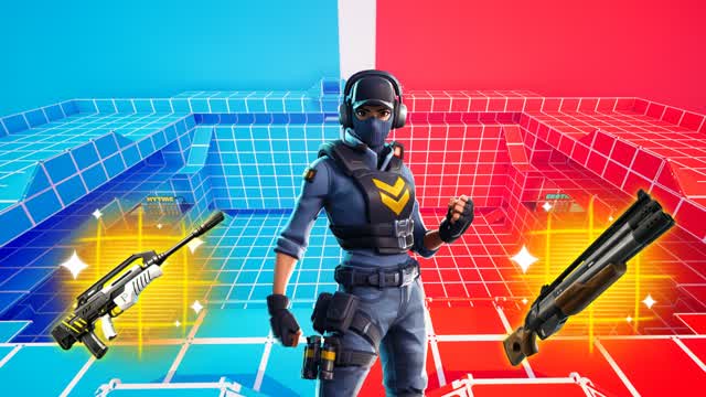 RED vs Blue rvb [XAVA] — Fortnite Creative map