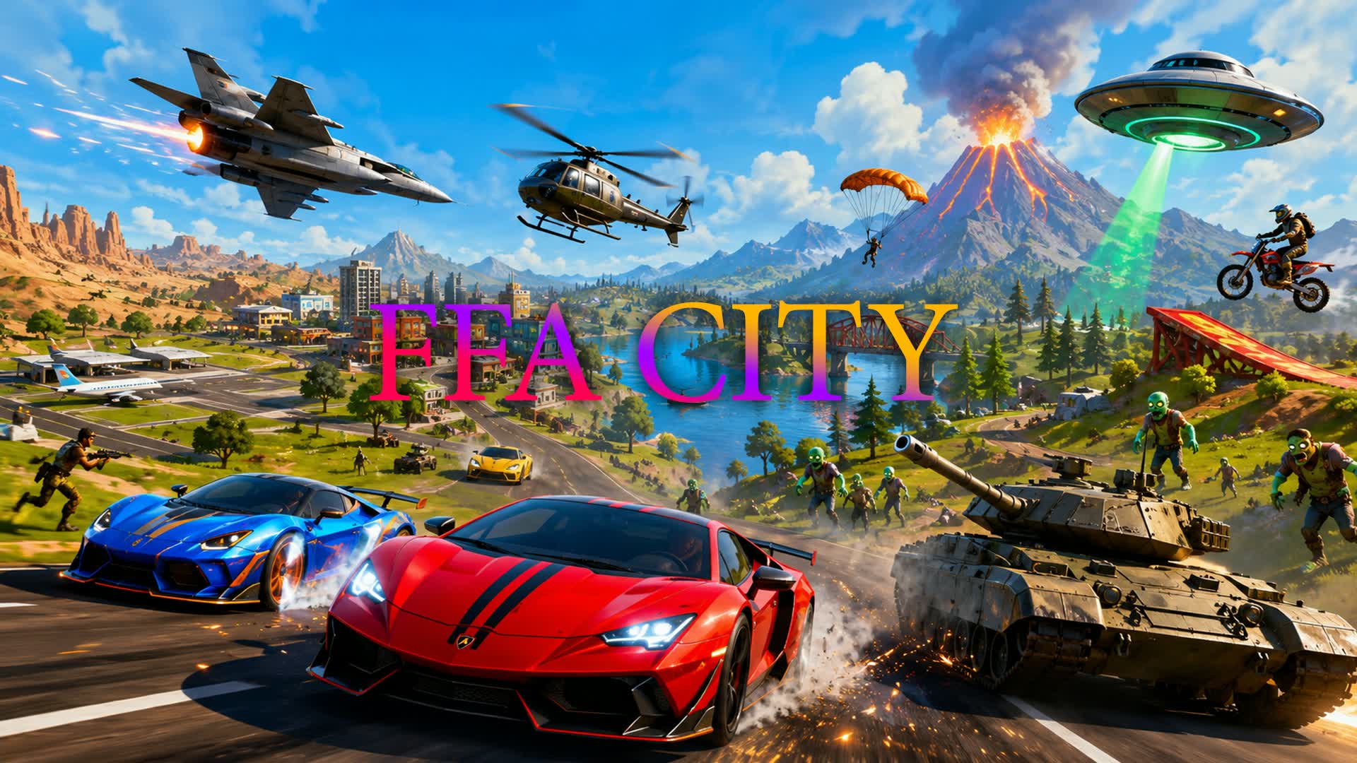 FFA CITY — Fortnite Creative map
