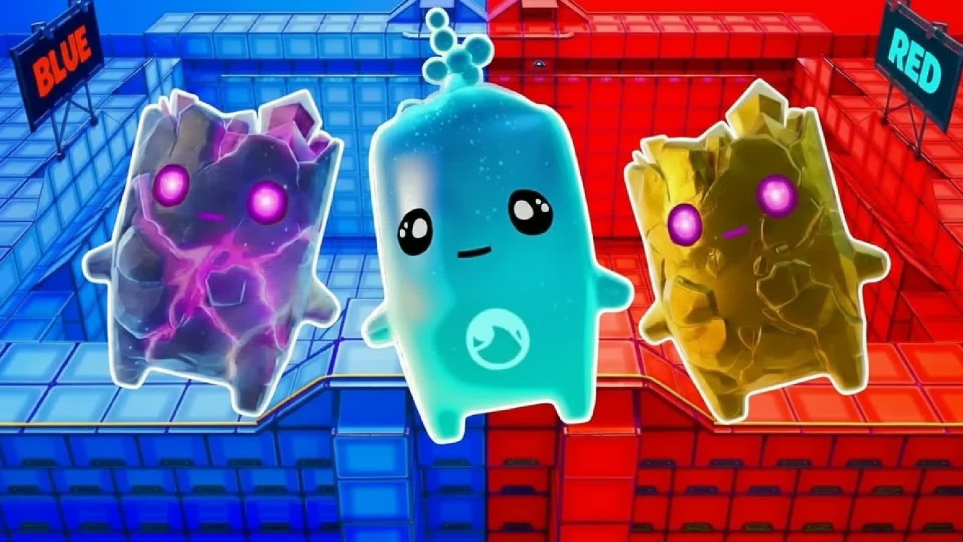RED VS BLUE SUPER SPIRITS — Fortnite Creative map