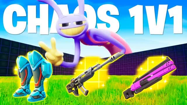 CHAOS 1V1 FFA — Fortnite Creative map cover art