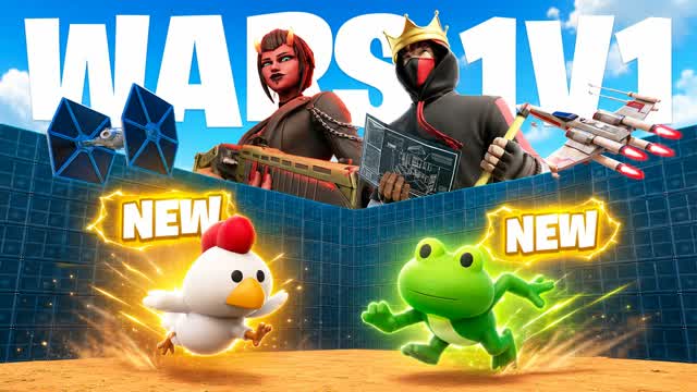 1V1 ALL GUNS & CARS [SWSW] — Fortnite Creative map