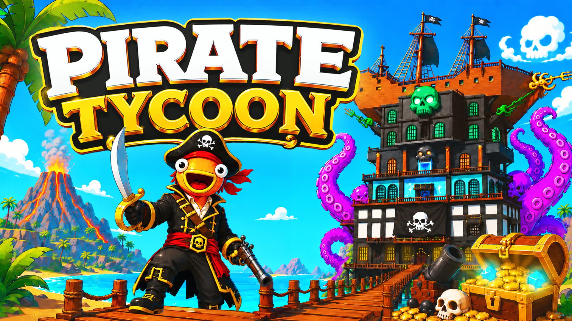 PIRATE TYCOON [NEW] — Fortnite Creative map