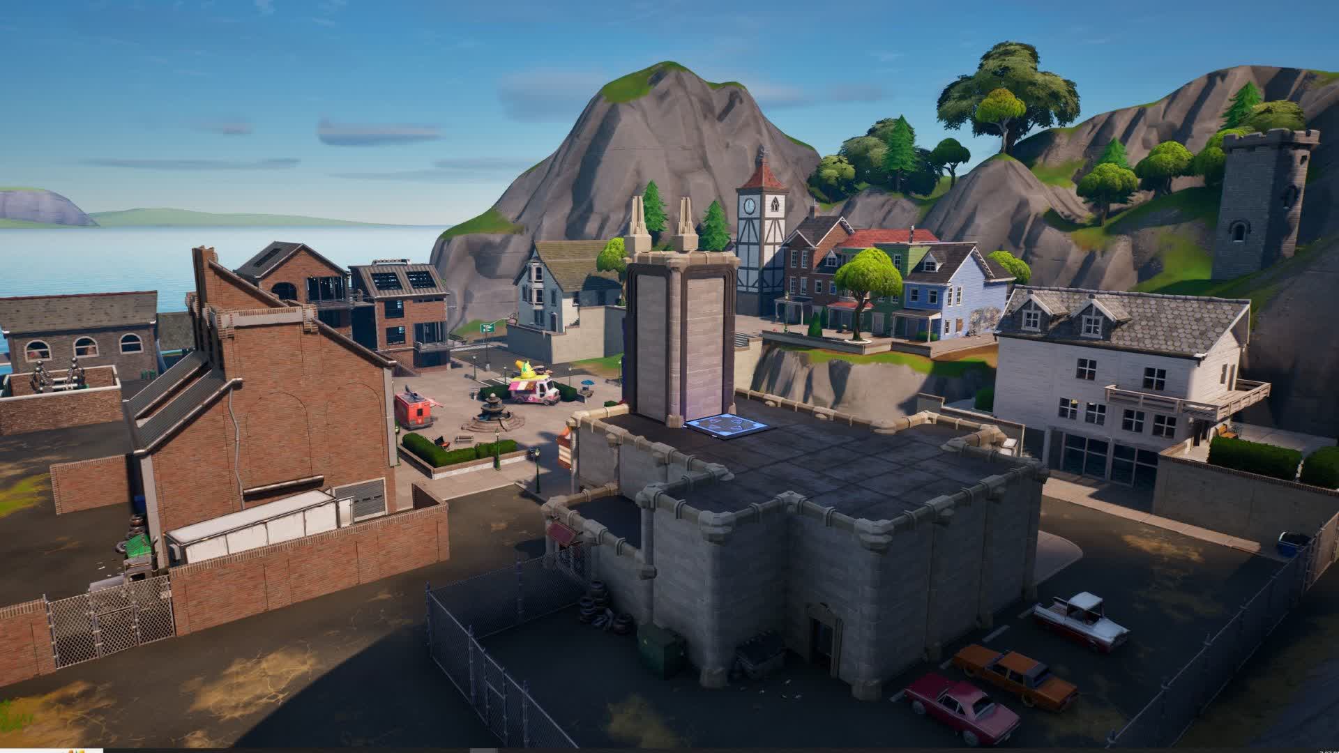 Village Gun Game — Fortnite Creative map