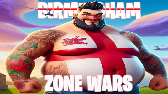 BIRMINGHAM ZONE WARS — Fortnite Creative map cover art